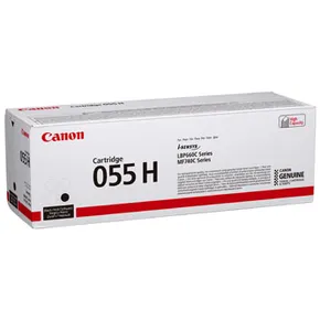 Canon Original Toner 055H, black, 7600S, 3020C002, high capacity, Canon MF742Cdw, MF744Cdw, MF746Cx, LBP663Cdw, LBP664Cx, O